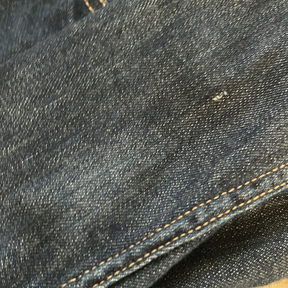 Old Navy Jean Jacket - EUC. Cropped style, very cute dark denim jacket. - Picture 9 of 9